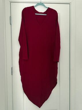 Iconic Long Sleeve V-Neck Geneva Dress